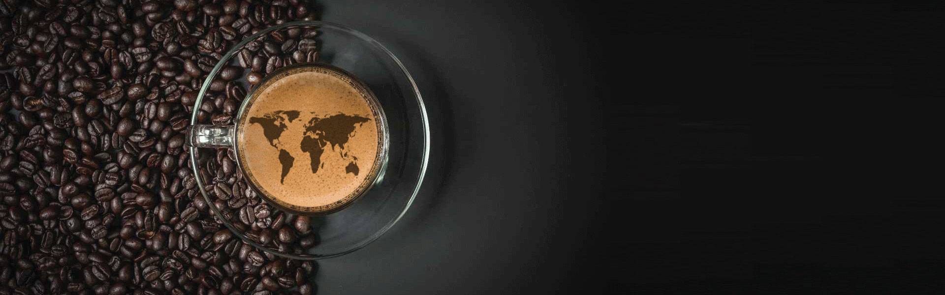 Main sl e 1.2 1 The world in a coffee bean. With the fascination for  the world of coffee beans we treat coffee with the  greatest respect.