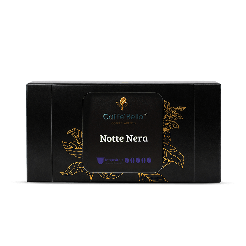 Notte Nera 1 كبسولات Notte Nera Coffee cups 10 pieces - Image 1
